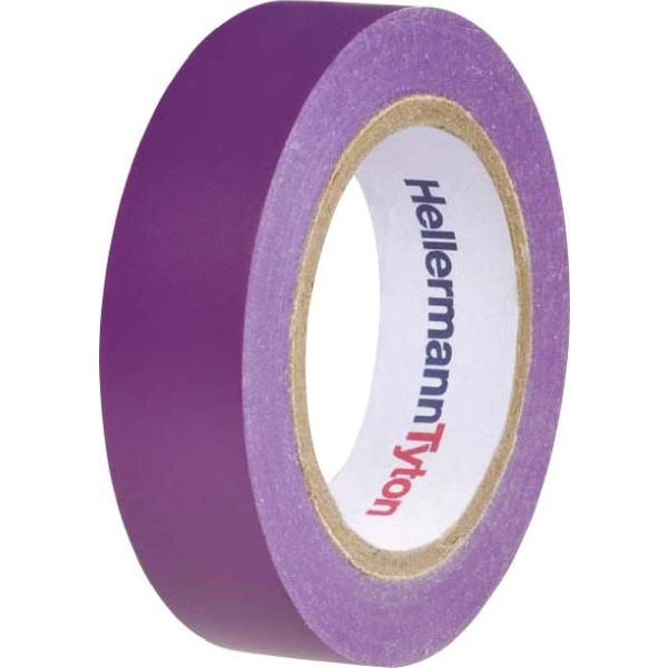 HellermannTyton Flex15-VT15x10m PVC Isolierband violett