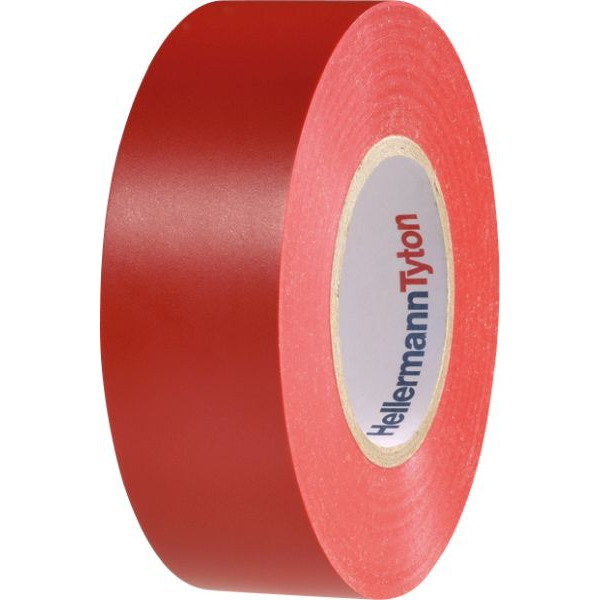 HellermannTyton HTAPE-FLEX15-19x20RD PVC Isolierband 15-19x20 rot 20 MeterRD