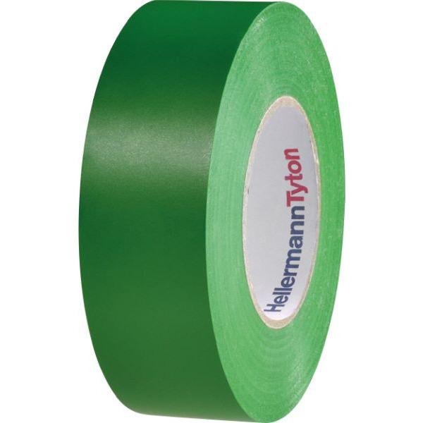 HellermannTyton HTAPE-FLEX15-19x20GN PVC Isolierband 15-19x20 grün 20 MeterGN