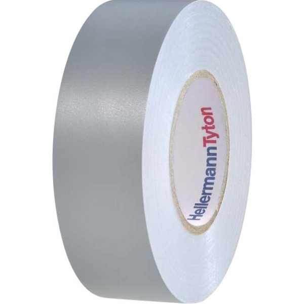 HellermannTyton HTAPE-FLEX15-19x20GY PVC Isolierband 15-19x20 grau 20 Meter