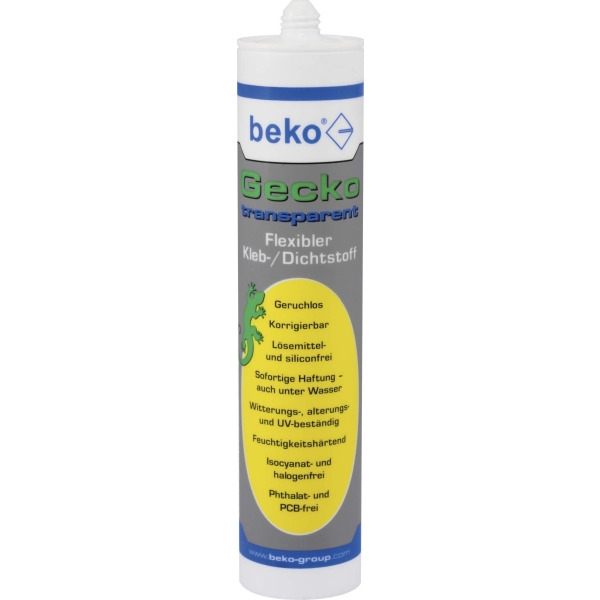 Beko 2453100 Gecko Kleb-/Dichtstoff 310 HybridP.transp ml