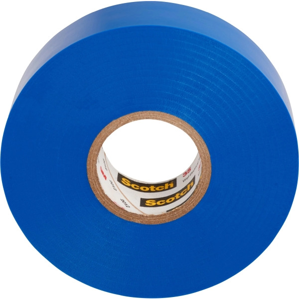 3M Scotch 35 19x20 blau PVC Elektro-Isolierband 19mm blau 20 Meter