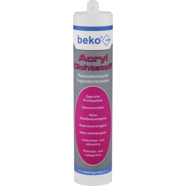 Beko 230300 Acryl-Dichtstoff 310 weiß ml