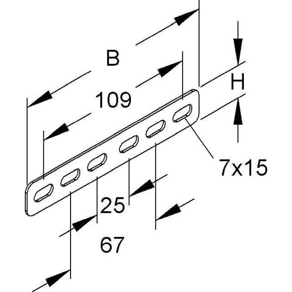 Niedax RVV 35 Längsverbinder