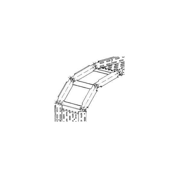 Niedax RGS 60.200 Bogen verstellbar