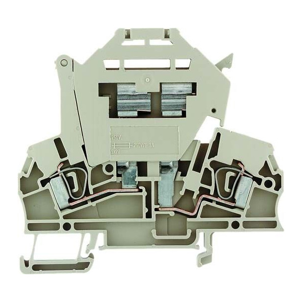 Weidmüller ZSI 2.5 Sicherungsklemme 2,5qmm beige
