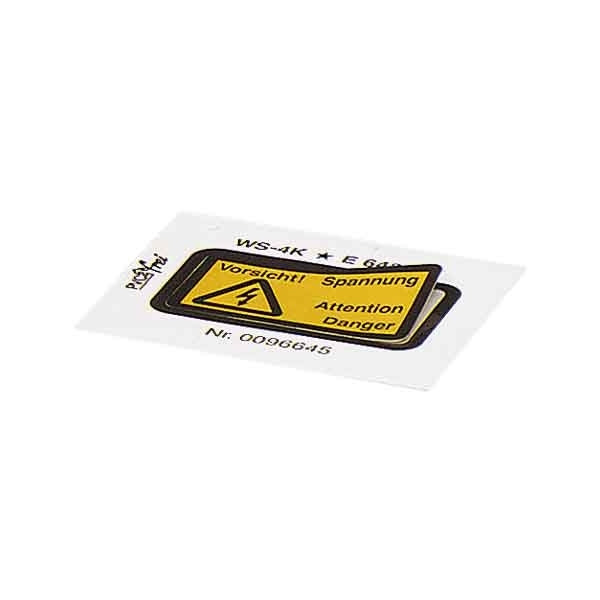 Phoenix Contact WS-2K Warnschild