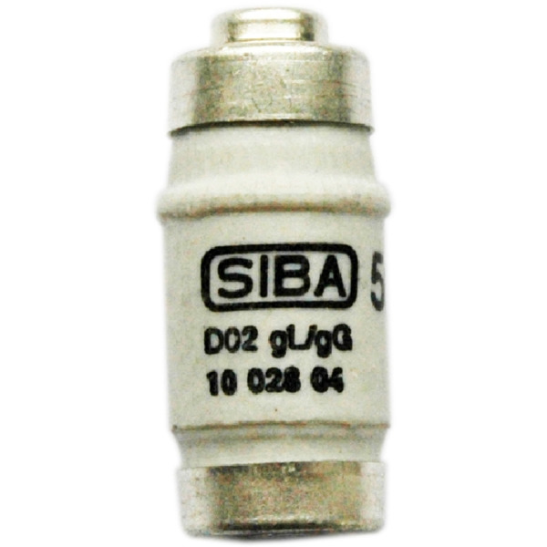 Siba 1002704.4 D01-Sicherungseinsatz D01 4A gG 400V 50 Stück