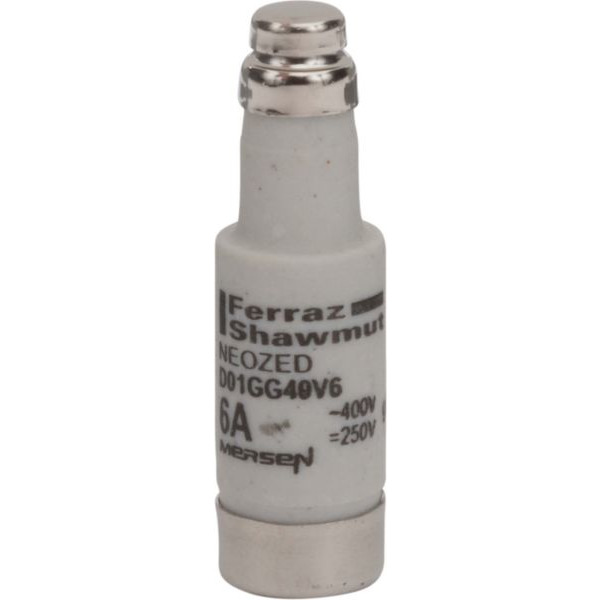 Mersen D01GG40V6 Sicherungseinsatz NEOZED D01 gG 6A 400V
