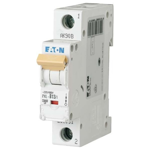 Eaton PXL-B13/1 LS-Schalter mit Beschriftungsfeld B 13A 1-polig