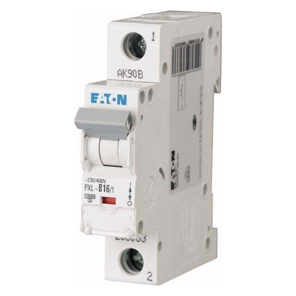 Eaton PXL-C16/1 LS-Schalter mit Beschriftungsfeld C 16A 1-polig