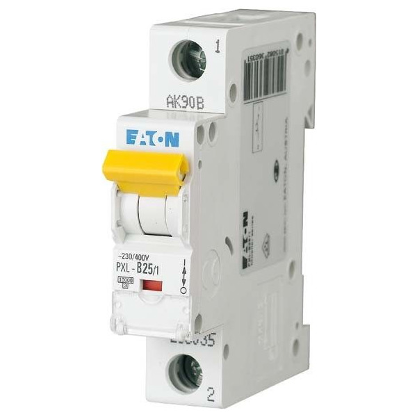 Eaton PXL-C25/1 LS-Schalter mit Beschriftungsfeld C 25A 1-polig