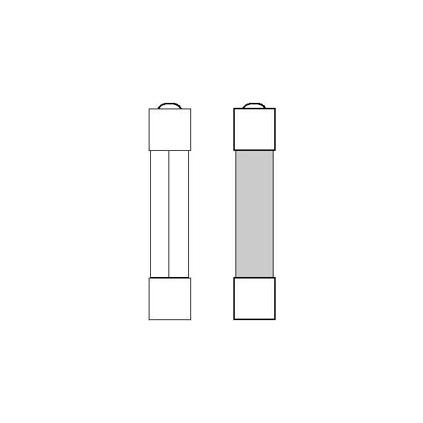 Eska 528.020 G-Sicherungseinsatz 5x25mm M 2A mit Kennmelder 10 Stück