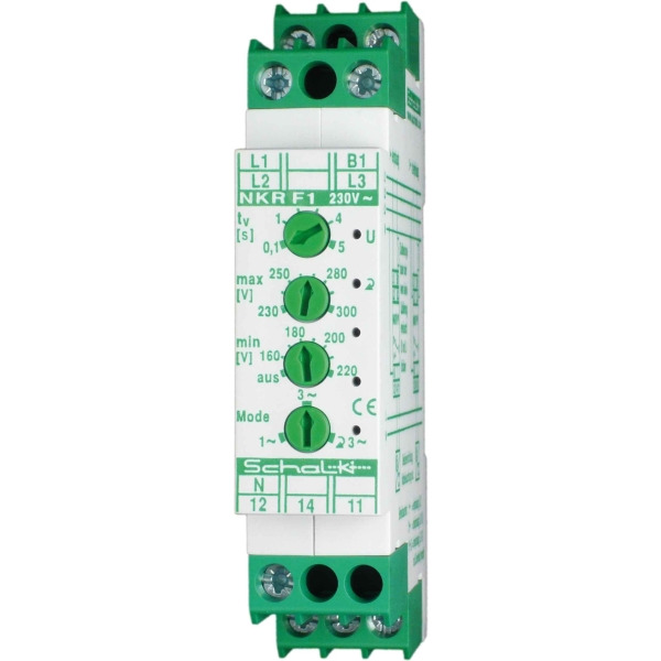 Schalk NKR F1 Netz-Überwachungs-Relais mit Drehfür 3x230/400V
