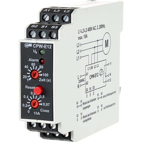 Metz Connect CPW-E12 230AC1W 10A Überwachungsrelais