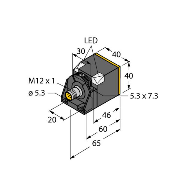 Turck Ni50UCK40AP6X2H1141 Sensor induktiv Uprox sn=50mm 250Hz