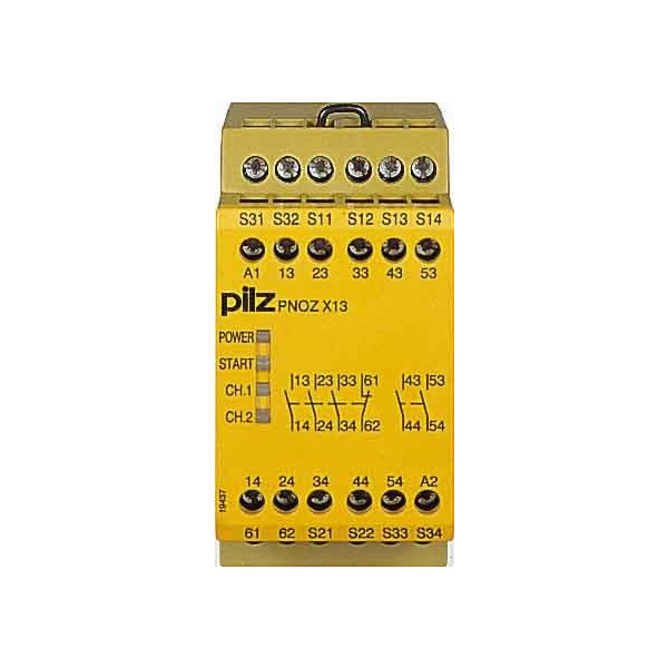 Pilz PNOZ X13 774549 Not-Aus-Schaltgerät 24VDC 5n/o 1n/c