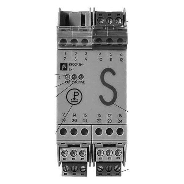 Pepperl + Fuchs KHA6-SH-Ex1 Trennschaltverstärker 1-Kanal,A:Relais
