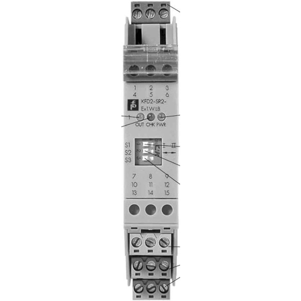 Pepperl + Fuchs KFA6-SR2-Ex1.W.LB Trennschaltverstärker