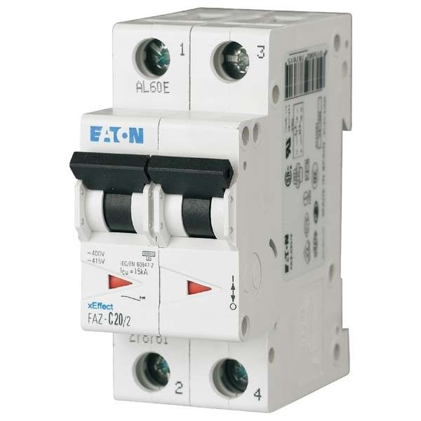 Eaton FAZ-B6/2 Leitungsschutzschalter B 6A 2-polig