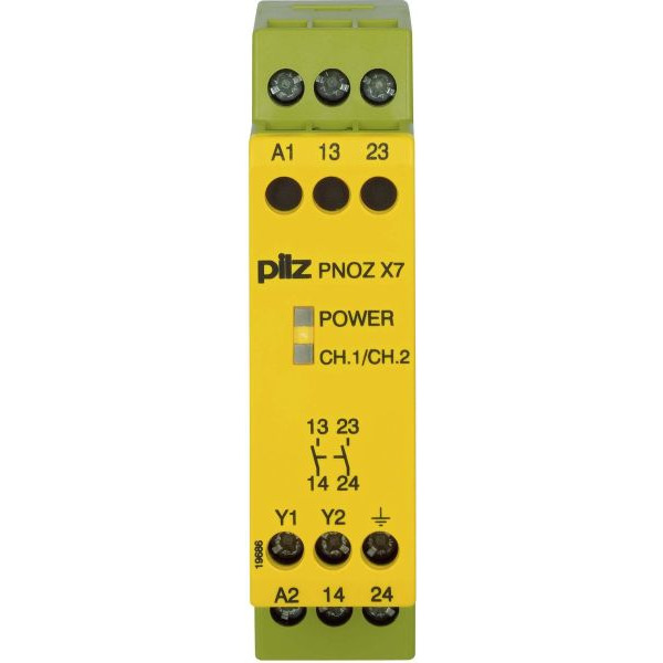 Pilz PNOZ X7 774056 Not-Aus-Schaltgerät 230V AC 2n/o