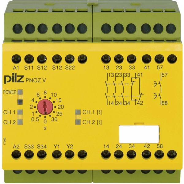 Pilz PNOZ V 30s 24VDC Not-Aus-Schaltgerät 30s24DC 3n/o1n/c1n/o