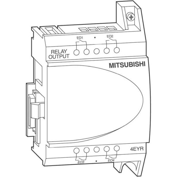 Mitsubishi Electric AL2-4EYR Erweiterungsgerät für ALPHA-XL-Grundge.