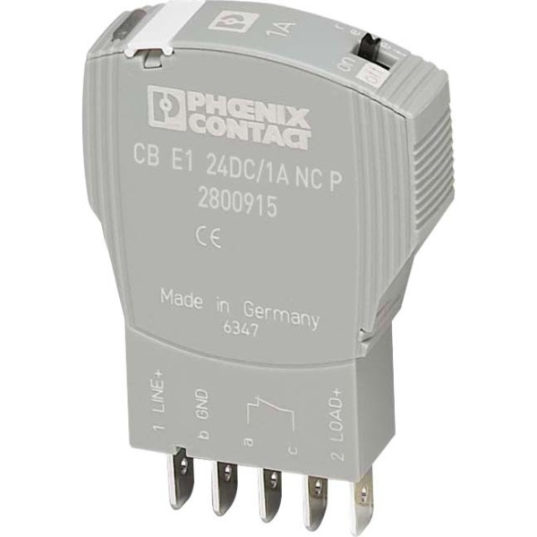 Phoenix Contact CB E1 24DC/4A NC P Geräteschutzschalter elektronisch
