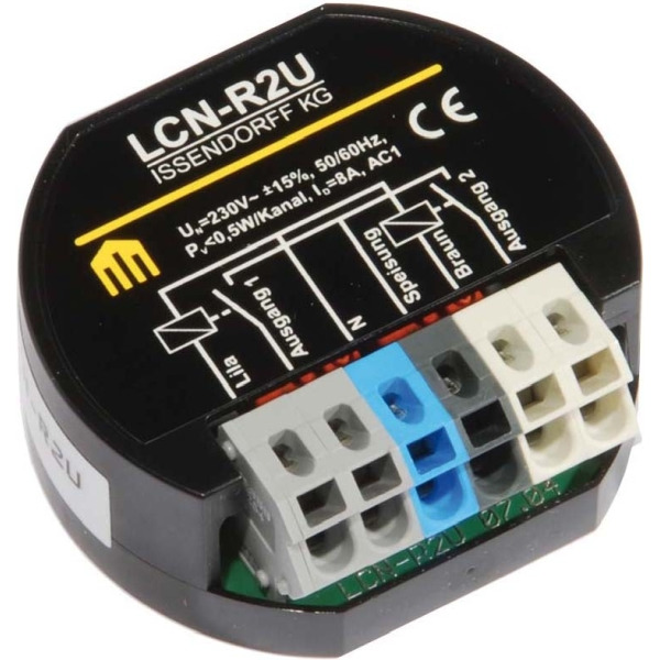 Issendorff LCN - R2U Relais UP 2-fach 8A für LCN-UPP