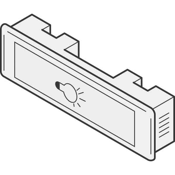 Renz 97-9-85111 weiß Lichttaster LIRA 75x22 weiss