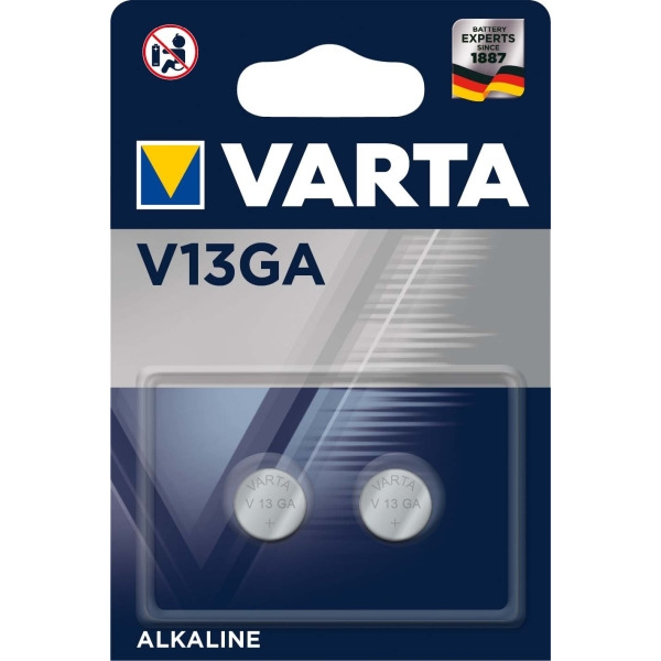 Varta V 13 GA Batterie Electronics 1,5V/138mAh/Al-Mn 10 Stück