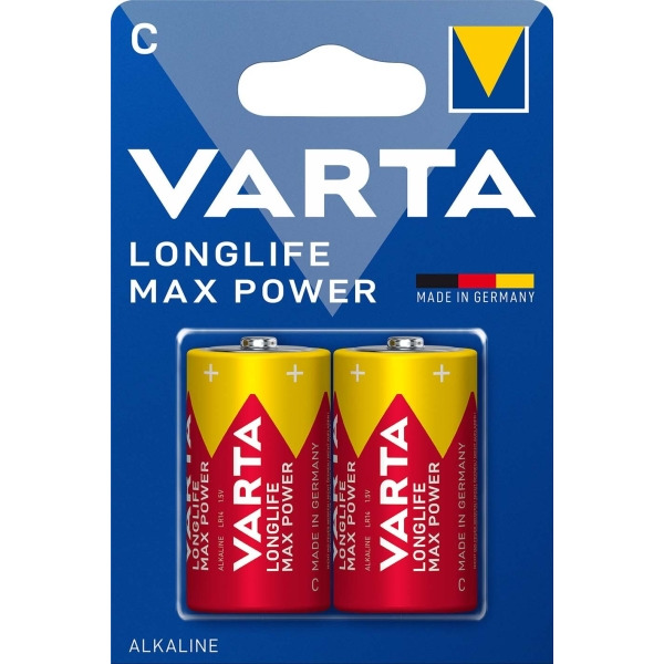 Varta 4714 Longlife MaxPower Baby 1,5/Al-Mn 2 Stück