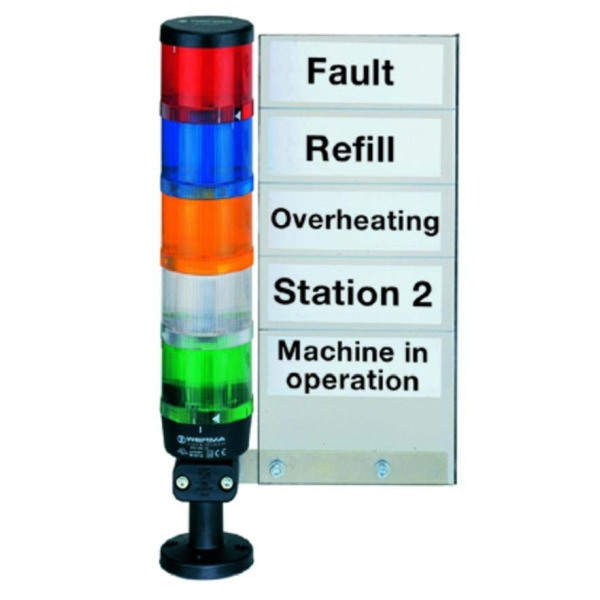 Werma 96000005 Beschriftungstafel für Kombisignal