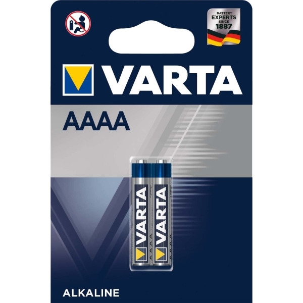 Varta 4061 Batterie Electronic AAAA 1,5V/640mAh/AL-Mn 2 Stück