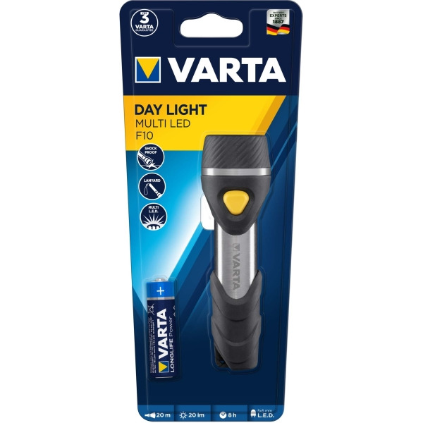 Varta 16631 Taschenlampe Day Light Multi LED F10