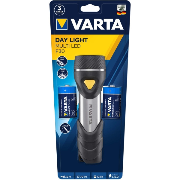 Varta 17612 Taschenlampe Day Light Multi LED F30