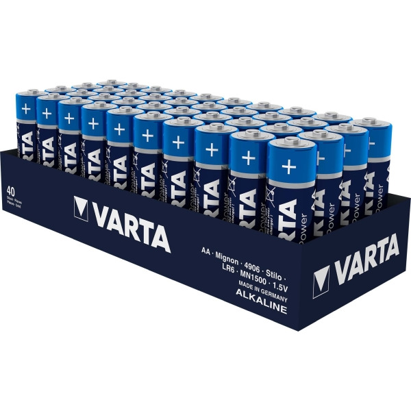 Varta 4906 Batterie Longlife Power AA Mignon LR6 Al-Mn 10 Stück