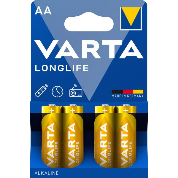 Varta 4106 Longlife Mignon 1,5/Al-Mn 20 Stück