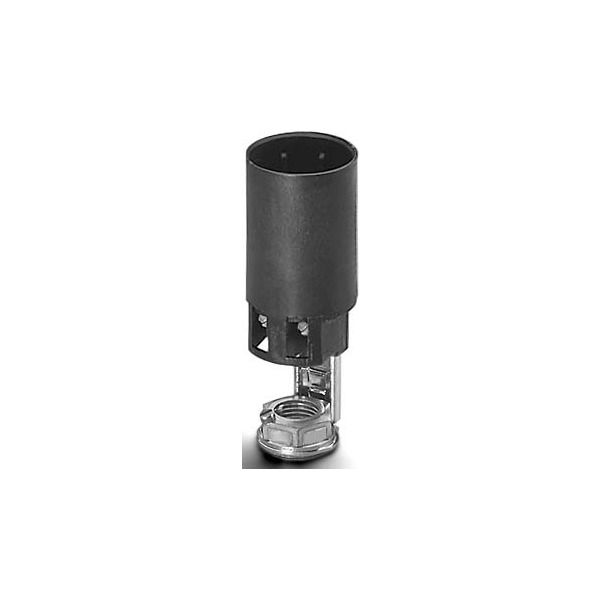 Houben 109813 Fassung E14 für Kerzen sw,65mm M10x1