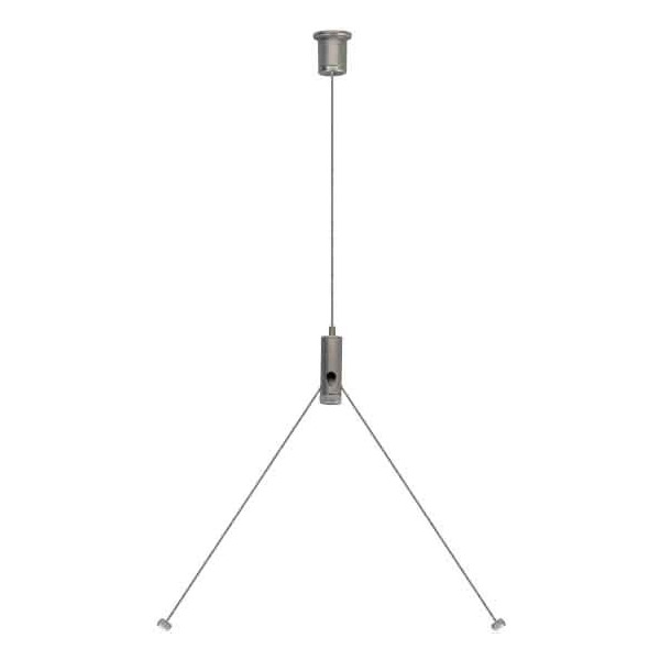 Ridi-Leuchten ZSPT2Z 295 Y-Seilpendel L 1,5 Meter