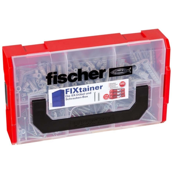 Fischer 532891 SortimentsboxFIXtainer SX-Dübel u Schrauben