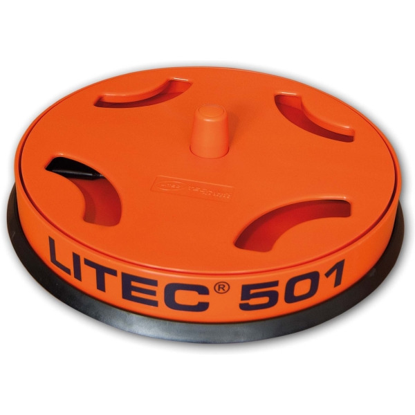 Litec Technik L501- schwarz-orange Kabelabroller bis 380kg