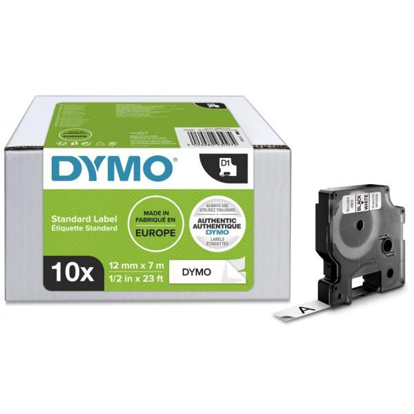 Dymo 2093096 D1-Polyesterband Pack 9mmx7 Meter 10 Bänder 10 Stück