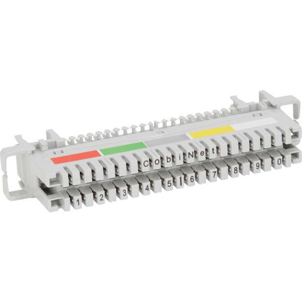 CobiNet 112623 LSA-Anschlussleiste 2/10 zu 10 DA