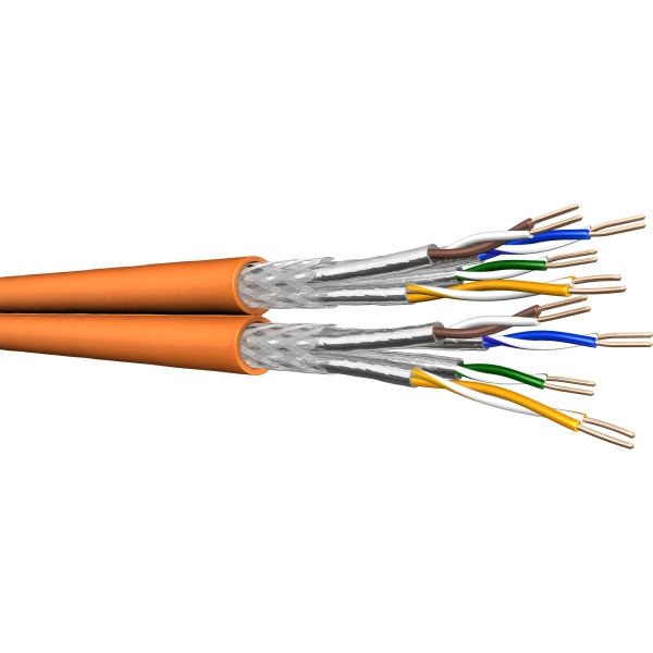 Draka 60064586-CcaSp100 TN-7000-2 Kat.7 orange 8P S/FTP AWG23 100 Meter