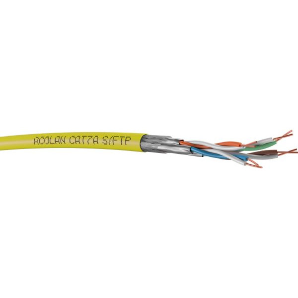 Acome R8481A-Dca ACOLAN 1500SFS Kat.7A gelb 4P S/FTP AWG22 500 Meter