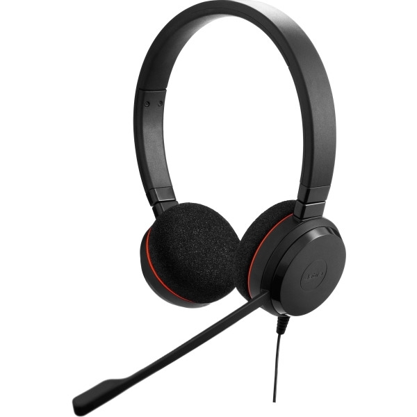 GN Audio Jabra Evolve20MSDuo Headset beidohrig schnurgebunden