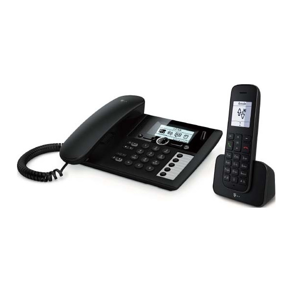 Telekom Sinus PA 207 plus 1 DECT-Telefon schnurlos schwarz