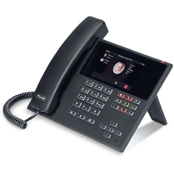 Auerswald COMforotel D-400 schwarz SIP-Systemtelefon schwarz