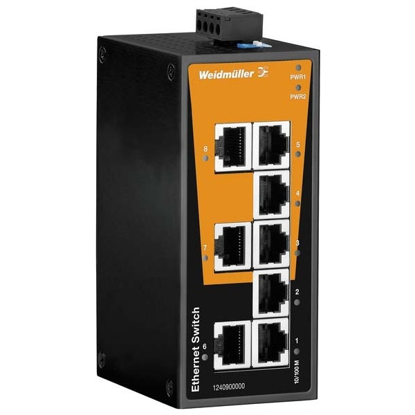 Weidmüller IE-SW-BL08-8TX Netzwerk-Switch